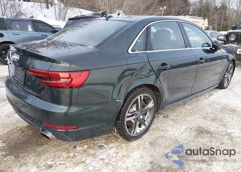 2017 Audi A4 2.0T Premium z USA, uszkodzony, nr VIN WAUENAF43HN014428